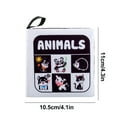 thumbnail image 3 of HOARBOEG Color Soft Book Fabric Baby Cloth Books Early Education Toys 8 Page Washable, 3 of 9