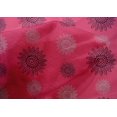 thumbnail image 4 of oneOone Cotton Silk Fabric Spiral & Floral Block Decor Fabric Printed BTY 42 Inch Wide, 4 of 4