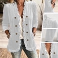 thumbnail image 6 of Guluxicc Women's Velour Dressy Jackets Ruffled Trim Long Sleeve Casual Jackets with Pockets for Everyday Fall Winter, 6 of 8