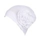 thumbnail image 4 of Turbante transpirable, suave, para dormir, con banda ancha, elástico, multiusos, holgado blanco, 4 of 9