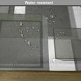 thumbnail image 6 of Ambesonne Taupe Place Mats Set of 4, Cubes Modern Abstract, Standard Size, Pale Grey Taupe Green, 6 of 6