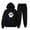 Black, variant on Women's Hoodies Sweatsuit Long Sleeve Matching Joggers Sweatpants 2 Piece Tracksuit Sets Two Piece Outfits For Women Formal Pants Suits for Women Evening Weddings Juniors Pant Suit Ski Pants Woman