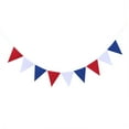 thumbnail image 4 of IDEANATEGRATE Banderín Triangular De Tela Multicolor Para Decorar Fiestas Y Celebraciones Patrióticas, 4 of 5