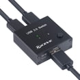 thumbnail image 1 of USB 3.0 Switch Selector, 2 in 1 Out USB Switcher for 2 Computers Share 1 USB Devices, Mouse, Keyboard, Scanner,, 1 of 5