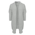 thumbnail image 4 of Women'S Cardigan Sweaters Knit Lightweight Grey Long Cardigan Cozy Sweaters Fall Fashion Casual Sweaters for Women, 4 of 5
