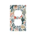 thumbnail image 3 of Switch Panel Switch Decoration 2.76x4.53x0.28 Inches Unused Outlet Cover Switch Plate Wall Plates Living Room Kitchen Bedroom Study Switches Christmas Leaves and Branches, 3 of 8