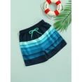 thumbnail image 3 of Luiryar Kids Toddler Boys Casual Beach Swim Trunks Drawstring Waist Swimsuit Swim Shorts Bottoms, 3 of 7