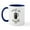 White/Navy Inside, variant on CafePress - Coffee Snob Mug - 11 oz Ceramic Mug - Novelty Coffee Tea Cup