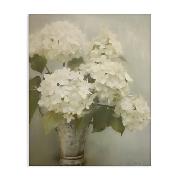 Stupell Industries Modern Faded Country Hydrangeas Canvas Art, 16 x 20, by Arlington Prints