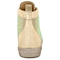 thumbnail image 3 of Ninety Union High Top Athletic Fashion Sneaker with Rhinestones, Gold, 10, 3 of 3