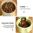 thumbnail image 3 of Dispensador de croquetas para perros y gatos, dispensador automático de croquetas, dispensador de comida para mascotas, para perros pequeños y grandes, gatos, 3 of 5