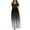 Black womens dresses, variant on Summer Saving Wycnly Summer Dresses for Women Beach Party Empire Waist Swing Pocket Cold Shoulder Maxi Dresses Short Sleeve Crewneck Gradient Long Sun Dress Blue XL Up to 65% off