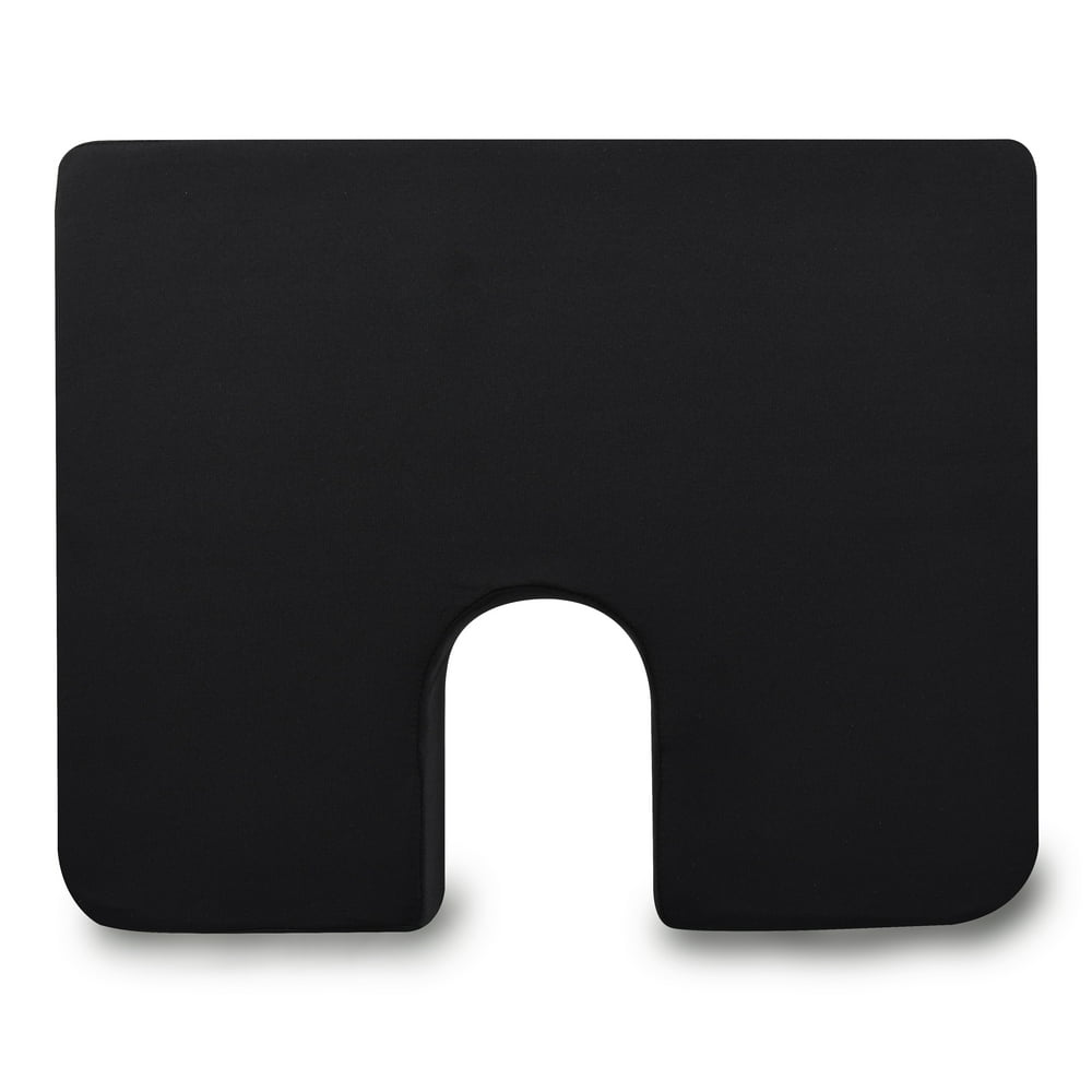 Equate Coccyx Foam Wheelchair Cushion, Black