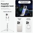 thumbnail image 4 of Magnetic Silicone Case Compatible with iPhone 16 Pro Max Case 6.9 Inch Compatible with All MagSafe Accessories - Built-in Magnets, Soft Grip Silicone, Shockproof [Stone], 4 of 5