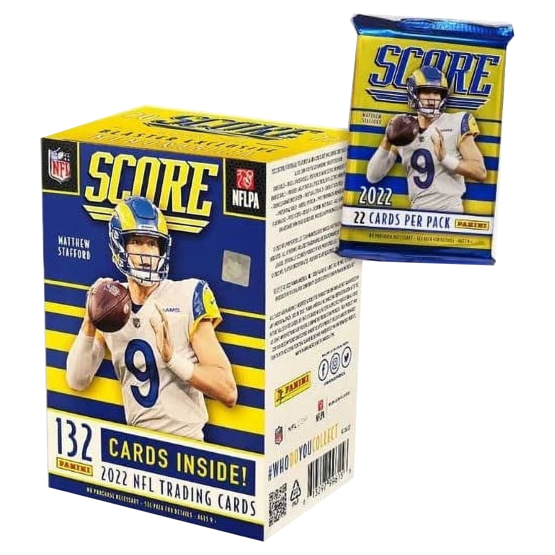 NFL Panini 2022 Score Football Trading Card BLASTER Box (11 Packs)