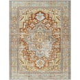 thumbnail image 2 of Hauteloom Hardwick Living Room, Bedroom Patio Outdoor Area Rug - Traditional - Rust, Ivory, Mustard - 5'3" x 7'3", 2 of 8
