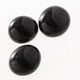 thumbnail image 4 of 1 cuentas de vidrio de colores surtidos, briolette facetadas, redondas para hacer joyas. Negro, 4 of 7