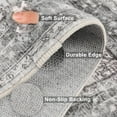 thumbnail image 4 of 2'x10' Runner Rugs, Yamaziot Vintage Washable Hallway Rug Runner with Rubber Backing, Non-Slip Distressed Carpet Floor Mat for Bedroom, Kitchen, Laundry, Entrance, 4 of 7