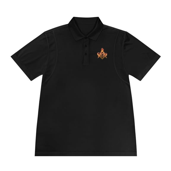 'Freemason Fire' Men's Sport Polo Shirt