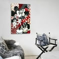 thumbnail image 5 of Mickeys And Minnie Are Enjoying Each Other's Company Art Poster Canvas Painting Decor Wall Print Photo Gifts Home Modern Decorative Posters 24x36inch(60x90cm), 5 of 6