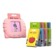 thumbnail image 1 of Tholdsy Libro de tarjetas electrónicas lindo reemplazo alimentado por Audio interactivo cognitivo impermeable juguete educativo Juguetes Educativos Rosa Tholdsy FN012365-02, 1 of 6