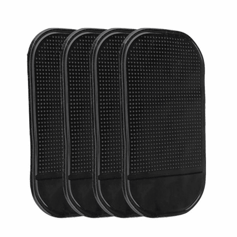 4Pack Magic Car Grip Pad Non Slip Sticky Car Dashboard Adhesive Cell Phone  Mount Anti Slide Holder Mat For Miscellaneous Equipment 