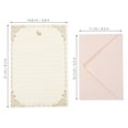 thumbnail image 2 of NUOLUX 1Jgo Conjunto De Sobres Y Para Cartas Con Patrones Adorables Para Ocasiones Especiales, 2 of 6