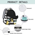 thumbnail image 4 of Stylish Lemon Backpack for School - Durable Bookbag with Laptop Sleeve for Teens & College Students, Roomy Campus Rucksack, Lightweight Carry Bag for High School & University, Cute Citrus Gift, 4 of 6