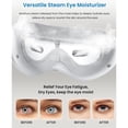 thumbnail image 2 of LMHF Eyespa Mist Mask, Steam Eye Mask for Dry Eyes, Heated Eye Care Device with Bluetooth Music, Ideal Relief Tired Eyes, Reduce Dark Circles, Eye Hydration Mask- Great Gift for Teens Women/, 2 of 5