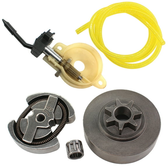 7T Clutch Drum Sprocket Kit For Poulan 2775 PP295 PP4620AVX Chainsaw 325" 530069342 Oil Pump