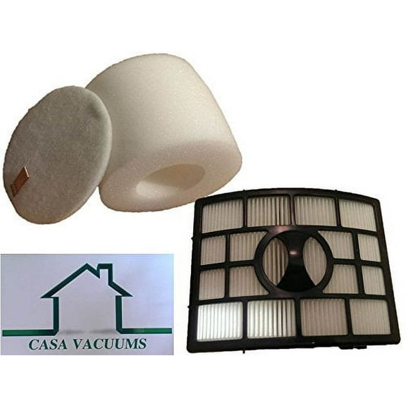 Shark NV650 HEPA, Foam & Felt Filter Set Fits Rotator Lift-Away NV650 NV651 NV652 NV750W NV751 & NV752 Vacuums Part # XFF650 & XHF650