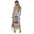 thumbnail image 4 of Falling Flowers Women's Spaghetti Strap Smocked Back Midi Sundress, Sizes XS-XL, 4 of 6