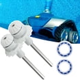 thumbnail image 2 of CSChome Swimming Pool Cleaner Drive Shaft Swimming Pool Cleaner Drive Shaft Assembly 1 Pair for MX6 MX8 Tune-up Kit Replacement Parts with R0525100, 2 of 6