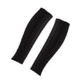 thumbnail image 2 of Jumpingount Cubierta para calentador de piernas, cubiertas para envolver las rodillas, accesorio de ropa para niña de estilo Simple, puños para botas de Medias Negro Jumpingount AP011051-01B, 2 of 6