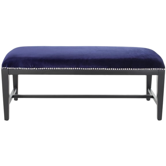 Safavieh Zambia Blue Bench - 45.9" x 18.7" x 19.5"