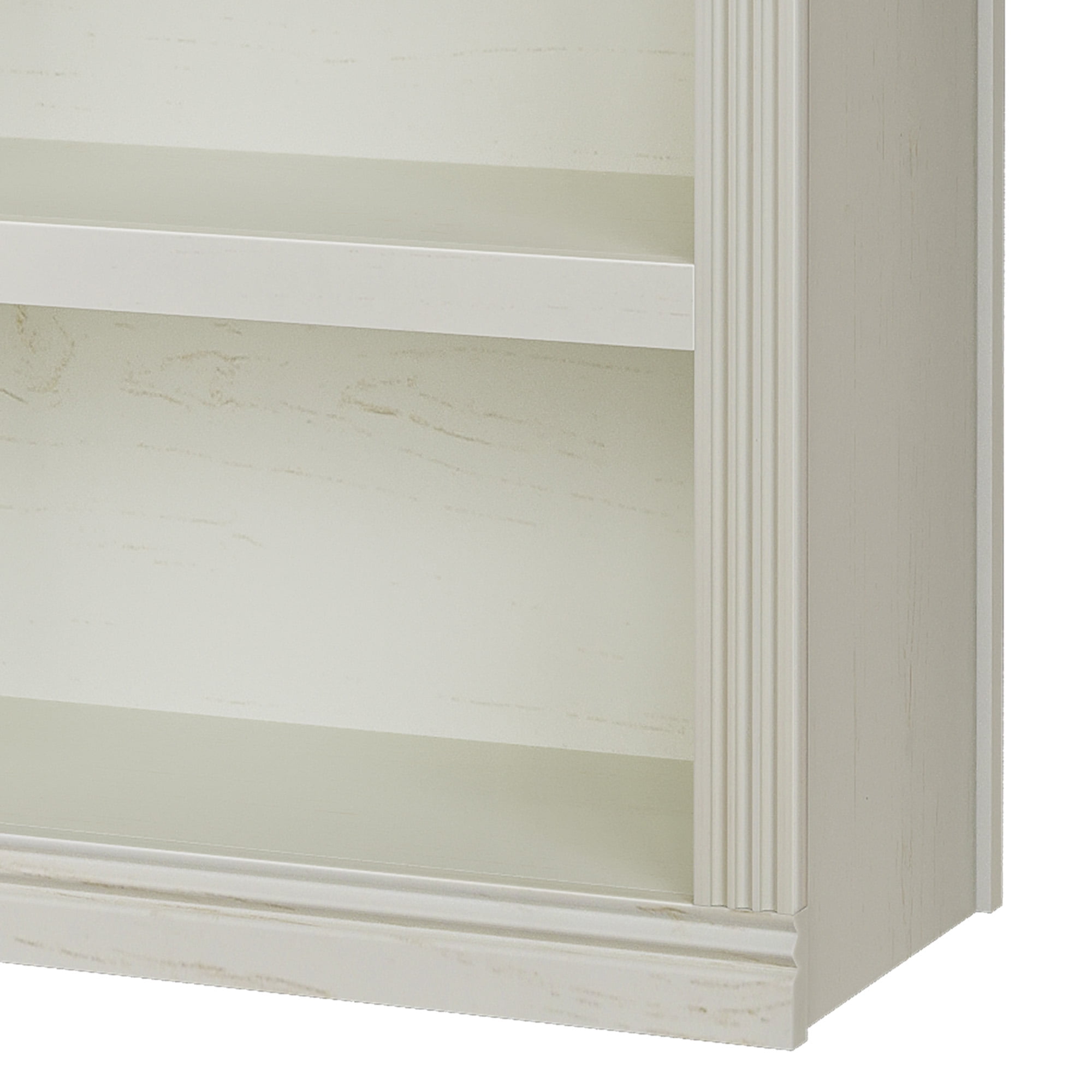 Uforic 5 Tiers Arched Bookshelf, 68.5" Tall Modern Bookcase Display Storage Rack Wooden Bookshelves, White