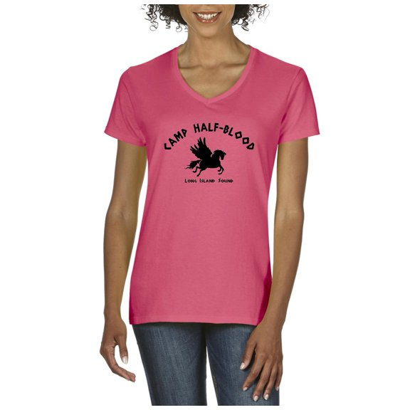 Artix - Women's T-Shirt V-Neck Short Sleeve - Camp Half Blood Demigods