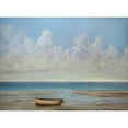 thumbnail image 2 of Laughton, Peter 24x19 Black Ornate Wood Framed with Double Matting Museum Art Print Titled - Low Tide, 2 of 4