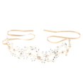 thumbnail image 4 of Diadema de cabellero Nupcial de Imitación Cinta Cuerda de Cabello Accesorio Decorativo para Boda Macarena Diadema nupcial de cristal, 4 of 8