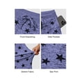 thumbnail image 6 of ValueVibe Athletic Shorts for Women with Pockets High Waist Workout Shorts Star Print Summer Casual Shorts, Bright Blue 3XL, 6 of 8