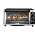 thumbnail image 4 of Black + Decker Extra-Wide Toaster Oven Stainless Steel, 4 of 4