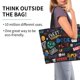 thumbnail image 2 of Fotbe Basketball Bolsa Tote Estética de Lona con Estampado para Mujer - Bolsa Reutilizable de Hombro Casual para Vacaciones, Compras, Trabajo y Gimnasio, 2 of 8