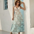 thumbnail image 2 of Mermaid Fish Scales Sleeveless Dress Woman Fashion Long Dresses Women's Summer Suit Dress 2025, 2 of 6