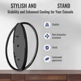 thumbnail image 4 of Vertical Console Stand for P5/5P/P5 Slim Full Series Including Models Rollover Proof Feature Support, 4 of 4