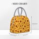thumbnail image 2 of Balery Vintage Leopard Print Sunflower Bolsa de Almuerzo para Mujeres, Caja de Almuerzo, Bolsa de Almuerzo Pequeña Impermeable, Tote de Almuerzo Reutilizable con Gran Capacidad, 2 of 6