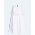 thumbnail image 5 of Scoop Women’s Flowy Cotton Mini Dress with Lace Trim, Sizes XS-XXL, 5 of 6
