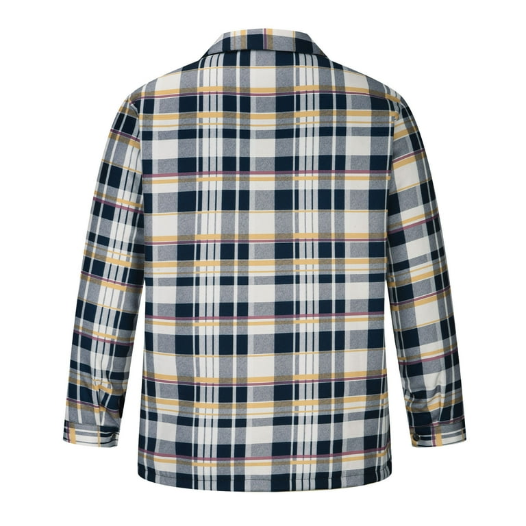 Xysaqa Men's Fashion Casual Outdoor Work Shirt Jackets