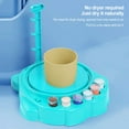 thumbnail image 3 of Colored Clay Toys 1 Set Entertainment with Pigments Unique Pottery Wheel Craft Kit, 3 of 5