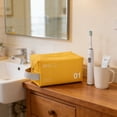 thumbnail image 5 of Waterproof Toiletry Bag for Travel and Gym – Clear PVC Wash Bag with Zipper, Lightweight Makeup and Shaving Organizer for Swimming, Business Trips, Carry On and Overnight Use, 5 of 6