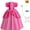 Princess Dress Set, variant on Guvpev Princess Costume Dress for Super Bros Galaxy Movie Fans - Halloween Costumes Peach Cosplay Dress Up Outfit with Crown for Birthday Party Carnival & Fancy Dress